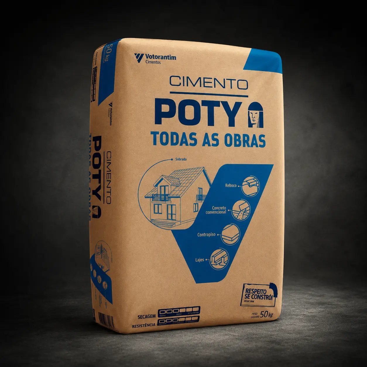 Cimento 42,5kg Poty